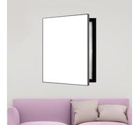 Copri Quadro Elettrico Scatola del Contatore Elettrico con Schermo Bianco Decorativa, Coperchio Della Scatola Dell'interruttore Verticale per Nascondere la Scatola dei Fusibili, Coperchio del Pannello