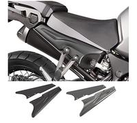 Copri rivestimento del sedile del passeggero posteriore motociclo Protezioni del telaio per carenatura di riempimento per XT1200Z XT 1200 Z Super Tenere 2010-2020 2018 2019 (Effetto carbonio)