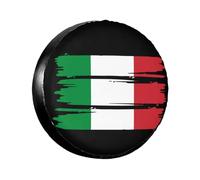 Copri Ruota di Scorta Italian Flag Borsa Pneumatici Universal Copriruota Protezione UV Copri Gomme per SUV Camion Tutti I Diametri XL