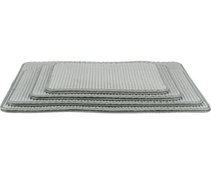 Copri-sabbia per lettiere per gatti 40 × 55 cm grigio