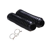 copri-scarpa copri-forcella anteriore gomma moto 210x42x25mm nero