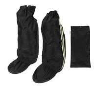 Copri-scarpe per la pioggia riutilizzabili, sovrascarpe impermeabili per neve con suola antiscivolo, design con cinturino elastico per ciclismo, escursionismo, pesca, equitazione, (XXL)