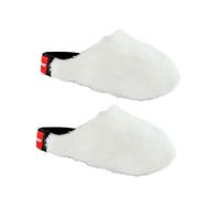 Copri Scarponi Da Copri Scarpe per Comodi, Leggeri, Antivento Copri Racchette Da Neve Guanti per Scarponi Da Regalo Uomo, Bianco, L