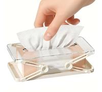 Copri Scatola per Fazzoletti - con meccanismo a molla - Distributore di Salviette per Bagno - per soggiorno, sala TV, occasioni speciali, ripostiglio, cucina, comodino e toletta