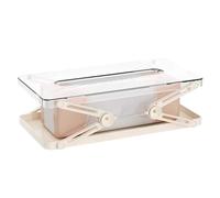 Copri Scatola per Fazzoletti - Contenitore Organizzatore Regolabile Per Tovaglioli,Portafazzoletti Decorativo,per soggiorno, sala TV, occasioni speciali, ripostiglio, cucina, comodino e toletta