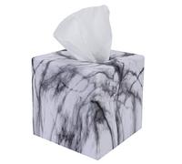 Copri scatola per fazzoletti, quadrato per stampa in marmo porta fazzoletti, coperchio per scatole per fazzoletti Kleenex per tavolo da toeletta da bagno