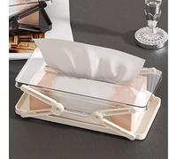 Copri scatola per - Scatola per tovaglioli multiuso, dispenser per tovaglioli in acrilico per bagno | Scatole per per sale da pranzo Supporti TV Comò Matrimoni Garage Officine