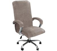 Copri Sedia Da Ufficio In Velluto,Coprisedia Gaming, Coprisedia Ufficio Elasticizzato Universali, Copertura Da Ufficio Computer, Fodera Sedia Ufficio Schienale Alto Con Copri Braccioli L,XL-1pcs