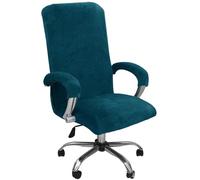 Copri Sedia Da Ufficio In Velluto,Coprisedia Gaming, Coprisedia Ufficio Elasticizzato Universali, Copertura Da Ufficio Computer, Fodera Sedia Ufficio Schienale Alto Con Copri Braccioli H,L-2pcs