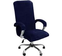 Copri Sedia Da Ufficio In Velluto,Coprisedia Gaming, Coprisedia Ufficio Elasticizzato Universali, Copertura Da Ufficio Computer, Fodera Sedia Ufficio Schienale Alto Con Copri Braccioli D,L-1pcs