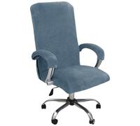 Copri Sedia Da Ufficio In Velluto,Coprisedia Gaming, Coprisedia Ufficio Elasticizzato Universali, Copertura Da Ufficio Computer, Fodera Sedia Ufficio Schienale Alto Con Copri Braccioli A,XL-2pcs