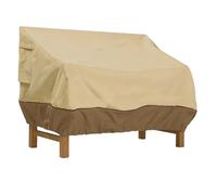 Copri Sedie Esterno Custodia for sedie for divani da esterno Copertura for mobili da giardino Protezione antipolvere impermeabile Custodia protettiva for divano da balcone traspirante(Beige and coffee