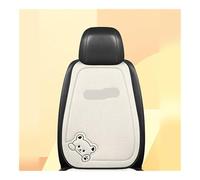 Copri-sedile Anteriori Posteriori Cuscino Seggiolino Auto Lusso Lino Orso Cartone Animato Donna Carino Antiscivolo Traspirante Seggiolino Auto Proteggi Fodera Cuscino Universale