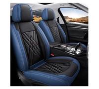 Copri Sedile Auto Coprisedili Per Auto 3D Stile Universale Per Jaguar Per F-Pace Accessori Interni Protezioni Per Sedili(Nero Blu)