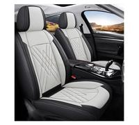 Copri Sedile Auto Coprisedili Per Auto 3D Stile Universale Per Per A4 A6 Accessori Interni Protezioni Per Sedili(Black White)