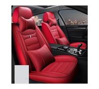 Copri Sedile Auto Coprisedili Per Auto Per CITROEN C4 Per Picasso C3 C5 C6 DS4 DS5 DS6 DS7 Accessori Dettagli Interni Protezioni Per Sedili(Luxury Red)