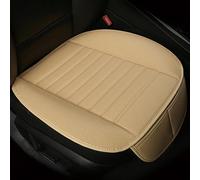 SQIFBA Copri Sedile Auto Cuscino Sedile in Pelle per BMW per X3 X1 X4 X5 X6 Z4 525 520 F30 F10 E46 E90 Accessori Auto-Styling Coprisedili Auto(1 Seat Beige)