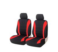 Copri Sedile Per Per BLUEBIRD 1 O 2 Pezzi Coprisedili Per Auto Misura Universale Compatibile Con Airbag Laterale Tutto Compreso Quattro Stagioni(RED 2PCS)