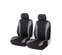Copri Sedile Per Per BLUEBIRD 1 O 2 Pezzi Coprisedili Per Auto Misura Universale Compatibile Con Airbag Laterale Tutto Compreso Quattro Stagioni(GRAY 2PCS)