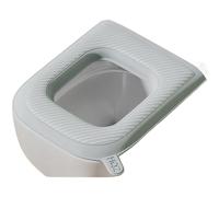 Copri Sedile WC Quadrato in EVA Antiscivolo Impermeabile Morbido per spessore