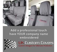 Copri Sedili Anteriori Heavy Duty Per Citroen Jumpy (2016+) Con Ricamo 294 Gem