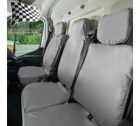 Copri Sedili Anteriori Renault Master Ze Su Misura (2018-2024) Grigio 669