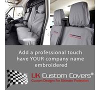 Copri Sedili Anteriori Su Misura Renault Master Con Ricamo (2010-2024) 236 Gem