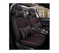 Copri Sedili Auto Coprisedile Universale Auto In Lino Per KIA Tutti I Modelli Per Ceed Per Rio Per Carens Per Camival Per Picanto Per Telluride Per Cerato Per K9(B Black Red 5 Seat)