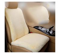 Copri Sedili Auto Coprisedile Universale Per Auto Cuscino Per Sedile 9 Colori Caldo Invernale Pelliccia Artificiale Peluche Caldo Invernale Interno Coprisedili Auto(2PCS-Beige)