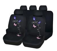 Copri Sedili Auto Coprisedili Universali Per Auto Con Ricamo A Farfalla Accessori Per Auto Da Donna Adatti Per La Maggior Parte Delle Auto SUV Camion Furgoni Coprisedili Auto
