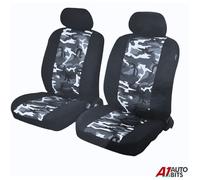 Copri Sedili Auto Grigi In Camuffamento Anteriore Per BMW Serie 1 3 5 X1 X3 X5
