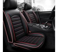 Copri Sedili Auto per VW Tiguan Allspace Life Elegance R-Line 5-Seater 2017-2022, Pelle Set Coprisedili Completo Impermeabile Auto Accessori Interno Confortevole Set Copri-Sedile Anteriori Posteriori