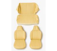 Copri Sedili Coperture Per VW Maggiolino Cabrio 1302 LS Anno 1972 Beige.