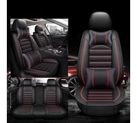 Copri Sedili Coprisedile Universale Per Auto Per Octavia Per A5 A7 Per Kodiaq Per Superb Per Wagon Per Fabia Per Rapid Per Yeti Coprisedili Anteriori Auto(Black Red A)