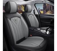 Copri Sedili per Auto Universale per Hyundai Santa-Fe PHEV Hybrid 2018-2025, C, Coprisedili Auto Impermeabile, Confortevole, Traspirante,Schiuma di Resilienza,semplicità(Black Grey)