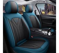 Copri Sedili per Auto Universale per Hyundai Tucson NX4/ Hybrid/N-Line 2021-2024 2025, C, Coprisedili Auto Impermeabile, Confortevole, Traspirante,Schiuma di Resilienza,semplicità(Black Blue)