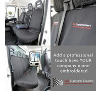 Copri Sedili Per Furgone Crew Citroen Relay -2020 Con Ricamo 380 381 Bem