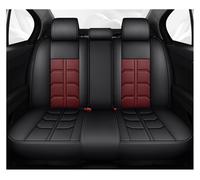 Copri sedili set protezione Coprisedile Per Auto Adatto Per La Maggior Parte Delle Auto Decorazione Interna Di Protezione Per Seggiolino Auto In Pelle Impermeabile Coprisedili Auto(Seats-Wine Red)