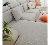 Copri Seduta Divano 2/4/3 Posti Con Penisola Elasticizzato Copriseduta/Coprisedile Per Divano 3/2/4 Posti Antiscivolo Fodere Per Cuscini Per Divani Protezioni Per Sedili,Cuscino Per Divano(B,L-shaped)