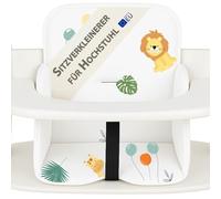 Copri seggiolone pappa universale - copriseggiolone bambino e bambina cuscino imbottitura riduttore per Hauck e Stokke sedia con un rivestimento impermeabile stabile Safari