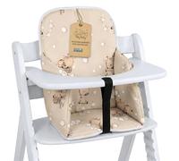 Copri seggiolone pappa universale - copriseggiolone bambino e bambina cuscino imbottitura riduttore per Hauck e Stokke sedia con un rivestimento impermeabile stabile Giraffe