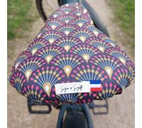 Copri sella da bici Anabelle Suzon e Suzette ( melanzana / Unica )