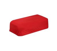 Copri serbatoio WC 4 pezzi, manicotti protettivi lavabili antipolvere elasticizzati morbidi resistenti all'usura universali for accessori for l'arredo del bagno(Red)