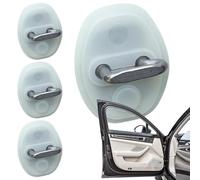 Copri Serratura Porta Auto - Protettore Per Serratura Della Porta Auto - Cuscinetto Silicone Antiscivolo Assorbimento Urto Anti Impatto per Rumore Polvere Chiusura Violenta Veicoli RV