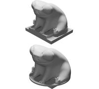 Copri Slitta Flash Protettore Plug Design Rana Fred Fotocamera Hotshoe 3D