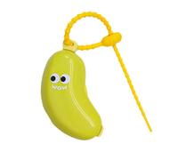 Copri-spazzolino portatile a forma di banana, 8,9 x 4,9 cm, design compatto, contenitori antipolvere per famiglia, donne, giovani, ragazzi, ragazze, adolescenti, figlia, figlio