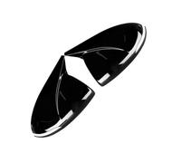 Copri Specchietti Accessori Auto Esterno Porta Ala Laterale Specchio Retrovisore Tappo Copertura Custodia Per Hyundai Per Sonata DN8 2020 2021 2022 Calotta Retrovisore(Nero lucido)