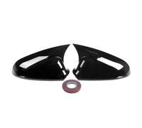 Copri Specchietti Auto Custodia Autoadesiva Per Astra J GTC MK6 2010-2013 | Copertura dello specchietto laterale Calotte Degli Specchietti Laterali(Nero lucido)