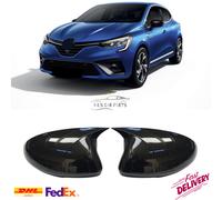 Copri specchietti retrovisori alari per Renault Clio 5 modello 2019-2022 nero...