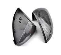 Copri Specchietti Tappi Copri Specchietto Retrovisore Per VW Golf Per MK7 7.5 Per GTI 7 7R Carbon Look Copertura Cromata Nera Opaca Brillante Calotta Specchietto Retrovisore(Carbon Look black)